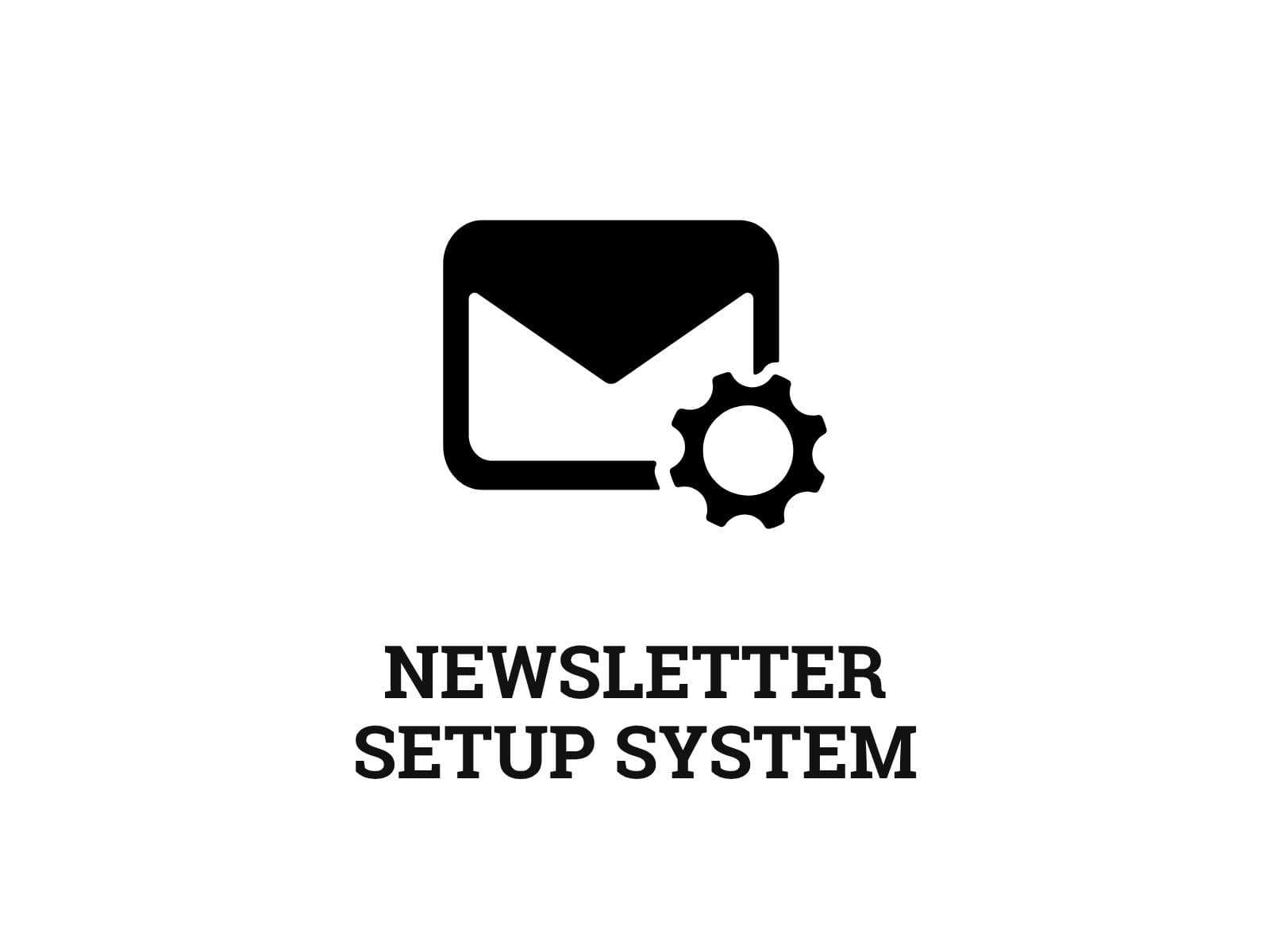 The Newsletter Setup System
